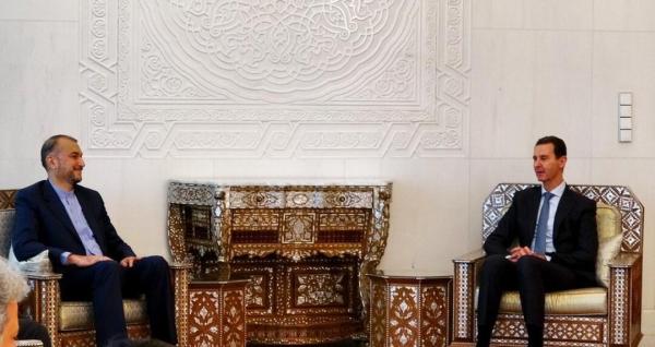 دیداروزیر امور خارجه در دیدار با رئیس جمهوری سوریه,بشار اسد