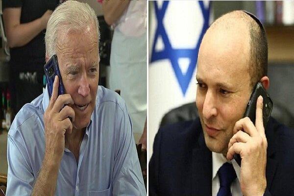 بنت و بایدن علیه ایران,رایزنی بنت و بایدن علیه ایران