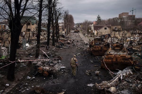 جنگ اوکراین,حملات روسیه به بوچا