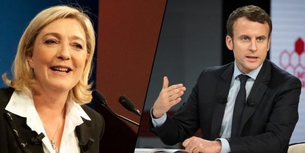 انتخابات فرانسه سال 2022,ماکرون و مارین لوپن