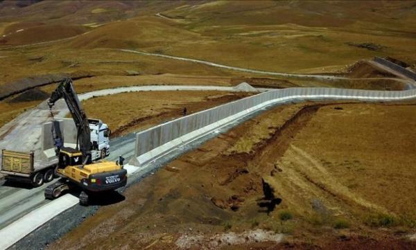 احداث دیوار در مرز ایران در ترکیه,دیوار مرزی ایران و ترکیه