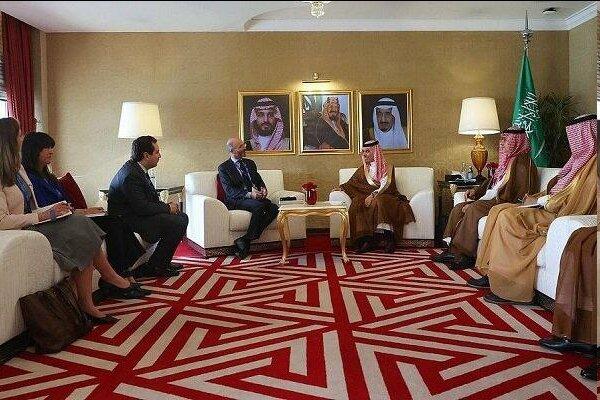 گفت‌وگوی وزیر خارجه عربستان با نماینده ویژه آمریکا در امور ایران,رابرت مالی در عربستان