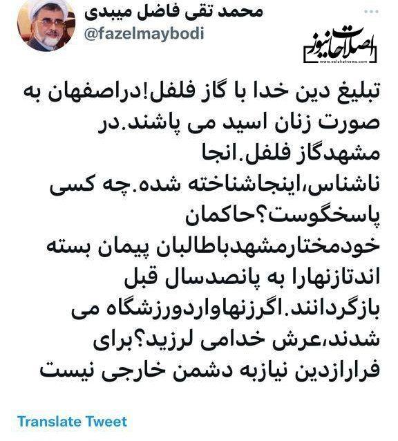 فاضل میبدی,واکنش فاضل ميبدی به حواشی دیدار ایران و لبنان