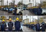 تجمعات کارگری در ایران,تجمع رانندگان استیجاری شرکت توزیع برق گیلان
