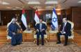 نشست کشورهای عربی علیه ایران,نشست سه جانبه نخست وزیر اسرائیل و رئیس جمهور مصر درباره ایران