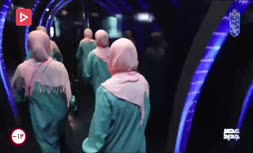 فیلم/ اجرای بدلکاری 'گروه نقاشان آتش' در مسابقه عصرجدید