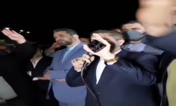 فریاد 'نه' مردم معترض سراوان به درخواست فرماندار رشت برای اعتماد به دولت