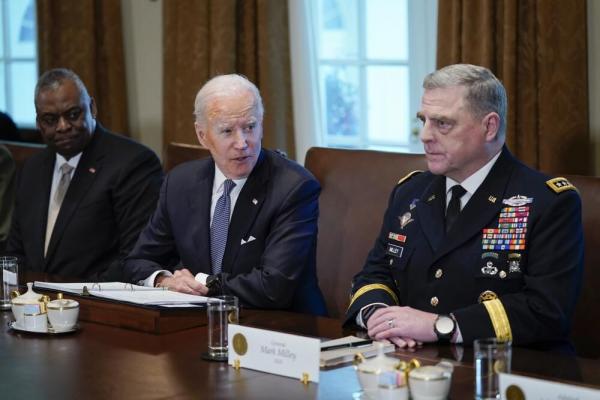 جو بایدن رئیس جمهور, نشست سالانه در کاخ سفید با حضور فرماندهان و مقامات ارشد نظامی