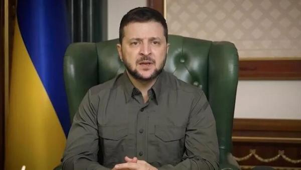 ولودیمیر زلنسکی رئیس‌جمهور اوکراین,حمله روسیه به اوکراین