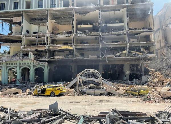 نشت گاز در هتل,انفجار در هتل هاوانا