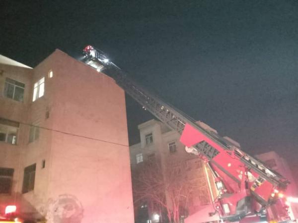 آتش سوزی خوابگاه ۱۰ طبقه در کریمخان تهران,آتش سوزی تهران
