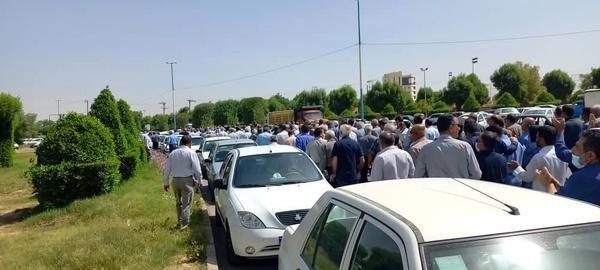 تجمعات بازنشستگان و کارگران در 1 خرداد 1401,بازنشستگان خوزستان و رشت