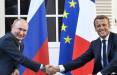 مکرون و پوتین,رئیس جمهور روسیه و فرانسه