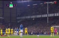 فیلم/ هجوم هواداران اورتون به زمین پس از ثبت گل دقیقه ۸۵ و بقا در لیگ برتر انگلیس