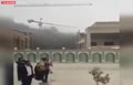 فیلم | آتش‌سوزی در صحن حضرت زینب (س) در کربلا