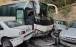 تصادف اتوبوس با ۱۴ خودرو سواری,تصادف در تهران