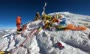 پیام تصویری کوه نورد ایرانی از فراز قله اورست