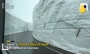 فیلم/ دره عجیب برفی ژاپن؛ ارتفاع دیوارهای برفی آن به ۲۰ متر می‌رسد