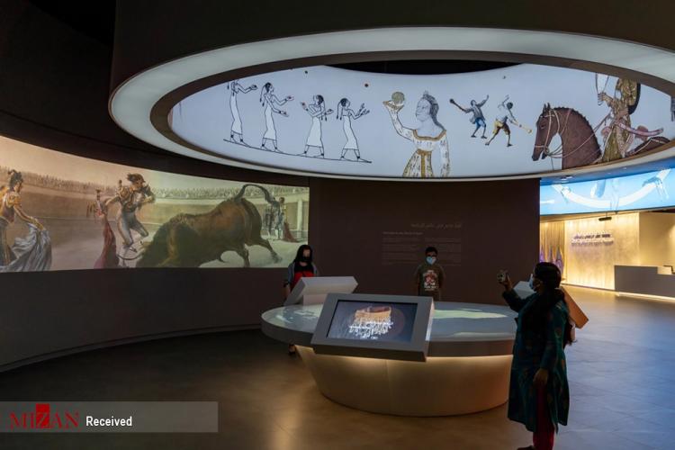 تصاویر افتتاح موزه ورزش در قطر,عکس های موزه ورزش در قطر,تصاویر موزه ورزش قطر