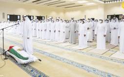 تشییع و خاکسپاری رئیس امارات,مرگ حاکم امارات