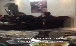 فیلم/ آوازخوانی عباس قادری و پسرش در شب قدر
