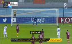 فیلم/ گل اول فولاد به شباب الاهلی توسط لوسیانو پریرا