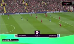 فیلم /خلاصه دیدار لیورپول 2-0 اورتون (هفته سی و چهارم لیگ برتر انگلیس)
