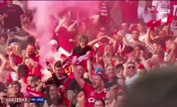 فیلم/ اهدای کاپ قهرمانی جام حذفی انگلیس به لیورپول