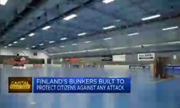 فیلم/ رونمایی از پناهگاه‌های زیرزمینی فنلاند همزمان با تصمیم پویستن به ناتو!