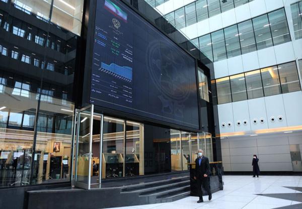 شاخص کل  بورس در انتهای معاملات,سبز پوش شدن بورس