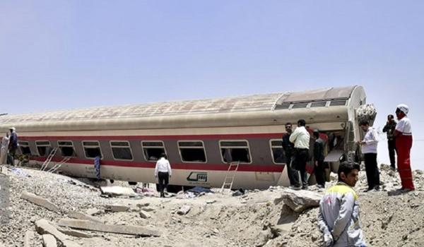 آخرین آمار تصادف قطار مسافربری مشهد یزد,آمار جانباختگان تصادف قطر
