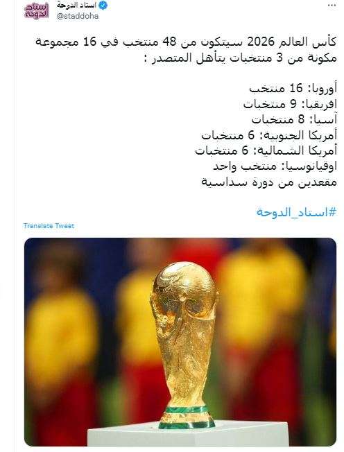 اعلام سهمیه بندی جام جهانی 2026 ,صعود یارن به جام جهانی 2026