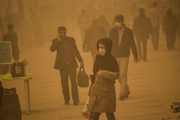 گرد و غبار در ایران,گرد و غباردر شهرهای ایران