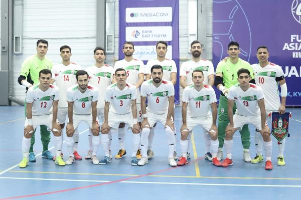 تیم ملی فوتسال ایران,گروه ایران در فوتسال جام ملت‌های آسیا