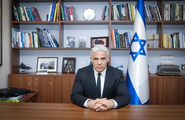 یائیر لاپید,وزیر خارجه اسرائیل