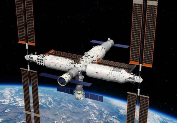 فضاپیمای شنزو۱۴,ایستگاه فضایی