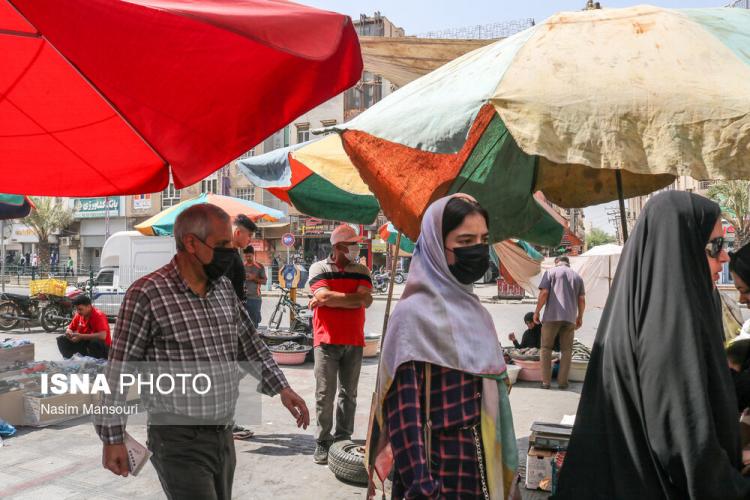 تصاویر زندگی بر مدار ۵۰ درجه در خوزستان,عکس های گرمای شدید در خوزستان,تصاویر شرایط سخت زندگی در گرمای خوزستان