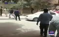 فیلم | ضرب‌وشتم شهردار آبادان در محل ریزش ساختمان متروپل