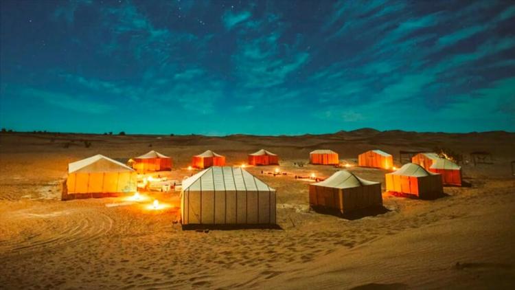 تصاویر چادرهای لوکس قطر برای مسافران جام جهانی ۲۰۲۲,عکس های چادرها در چام جهانی قطر,چادرهای لوکس جام جهانی در قطر