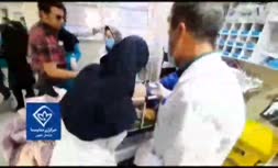 فیلم | امداد رسانی به مصدومان حادثه خروج قطار مسافربری مشهد به یزد 