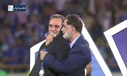 فیلم/ اشک‌های فرهاد مجیدی در جشن قهرمانی استقلال