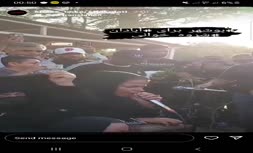 فیلم/ شروه خوانی در مراسم عزاداری برای جانباختگان حادثه متروپل آبادان