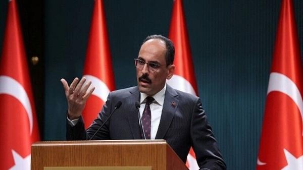 ابراهیم کالین سخنگوی نهاد ریاست جمهوری ترکیه,حمله ترکیه به سوریه
