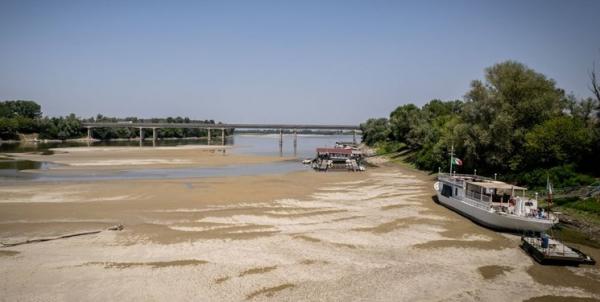 خشکسالی در ایتالیا, اطراف رودخانه «پو»