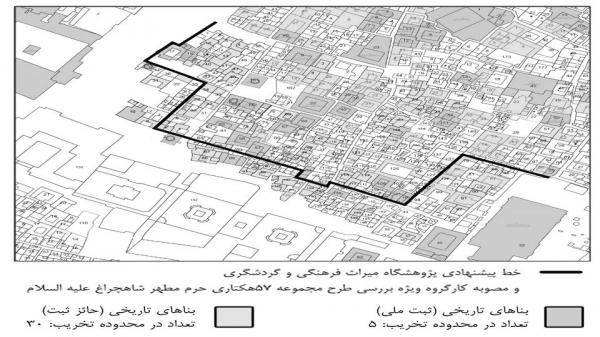تخریب بافت شهری شیراز,از بین بردن آثار تاریخی شیراز