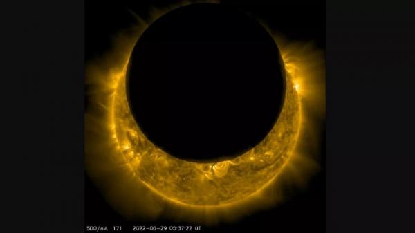خورشید گرفتگی,تصاویر جدید ناسا از خورشید گرفتگی در نمای نزدیک
