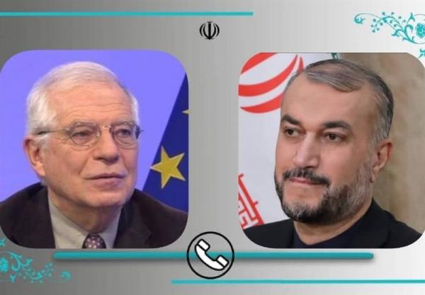 بورل,گفتگوی تلفنی وزیر امور خارجه ایران و بورل
