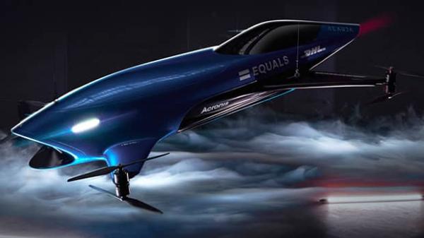 ایراسپیدر MK4,خودروی پرنده مسابقه‌ای الکتریکی