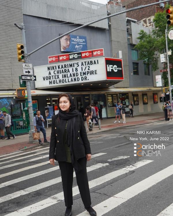نیکی کریمی,تصاویر زیبای نیکی کریمی در نیویورک