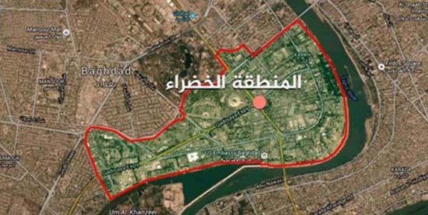 آژیرهای خطر پایگاه آمریکا در بغداد,حمله به پایگاه آمریکا در بغداد